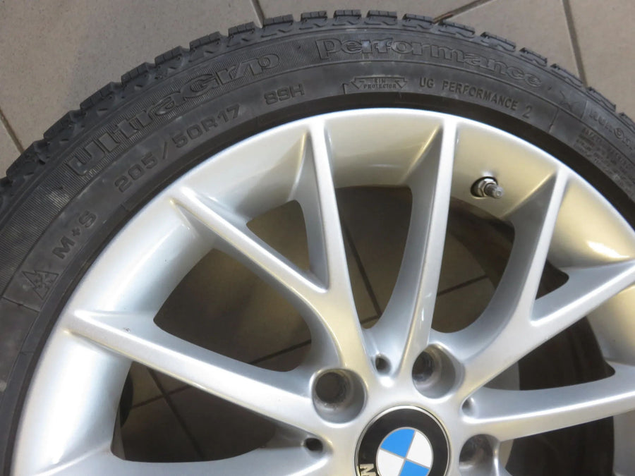 Original BMW 1er F20 2er F22 17 Zoll Alufelgen Winterreifen 205 50 R17 2015 7mm
