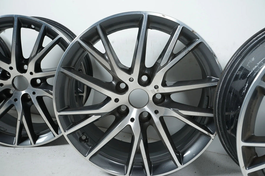 4x BMW 2-serie Active Tourer F45 F46 lichtmetalen velgen 17 inch 489 7849122 7J
