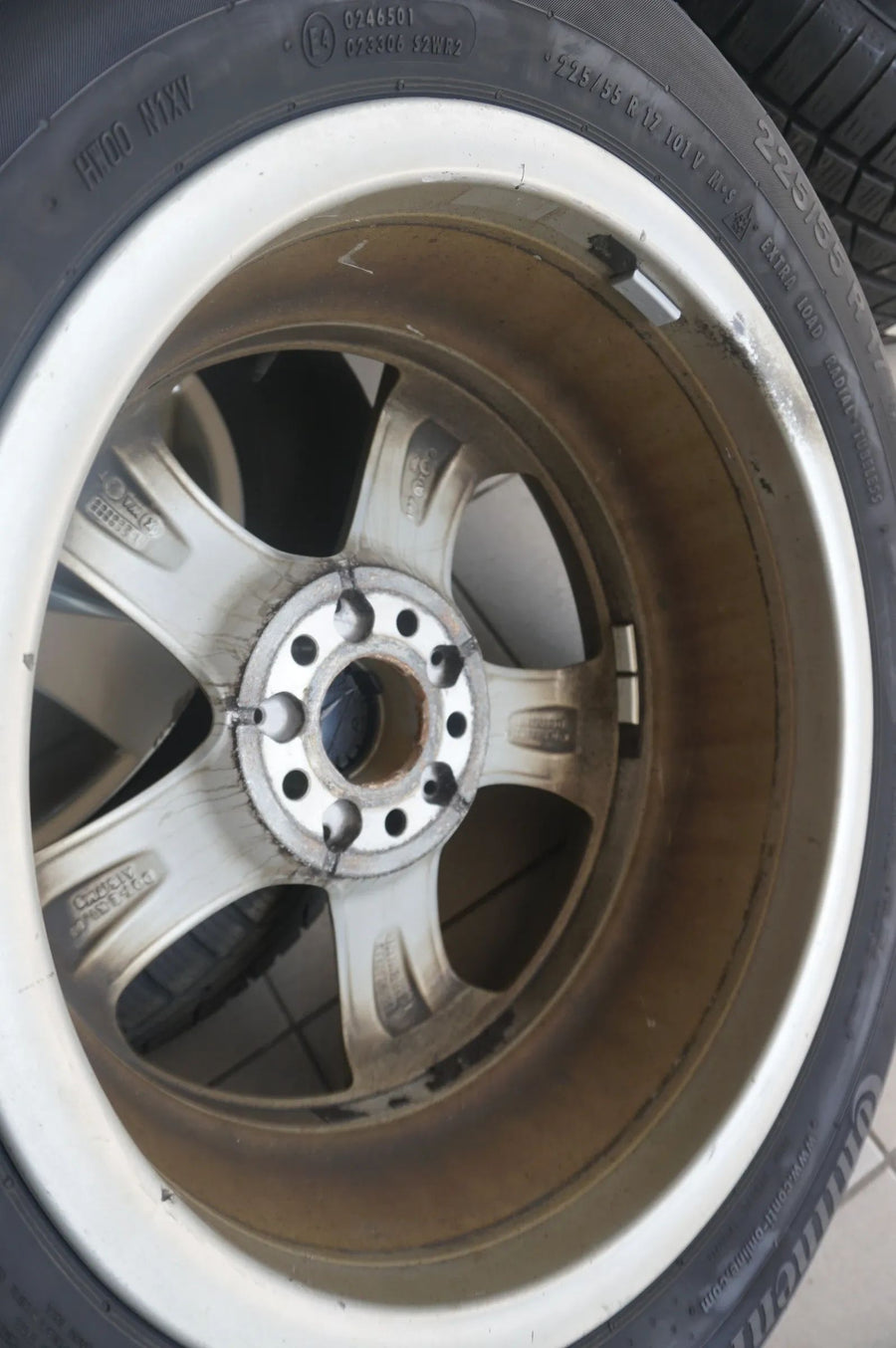 Original Mercedes V-Klasse Vito W447 17 Zoll Alufelgen Winterräder Winterreifen
