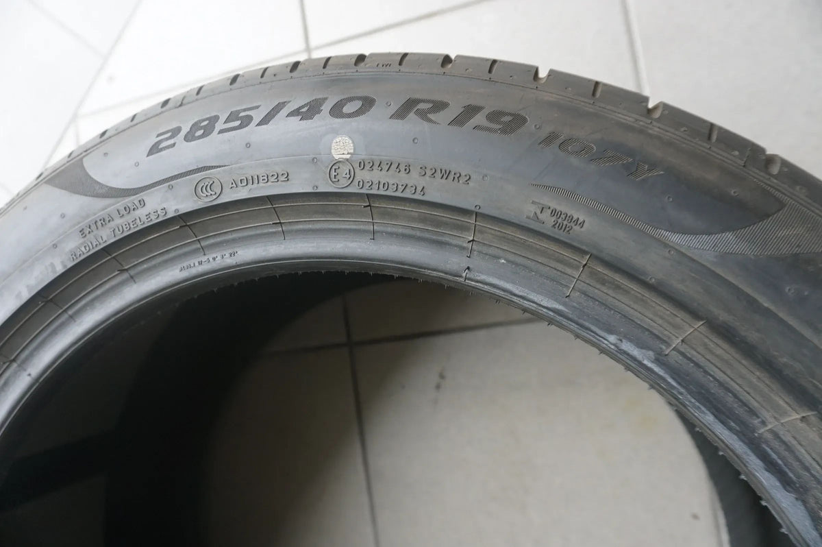 1 X 285 40 R19 107Y Summer Tire Pirelli P Zero PZero MO-S PNCS 7mm 2020 Detail view 4
