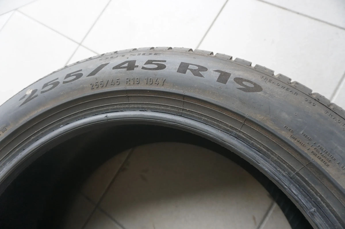 1 X 255 45 R19 104Y Pneu été Pirelli Cinturato P7 MO 6,5 mm 2021 Detailansicht 4