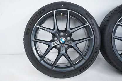 Bmw 1er 2er F40 F44 cerchi estivi pneumatici estivi 225 40 18 pollici 554M 8092353