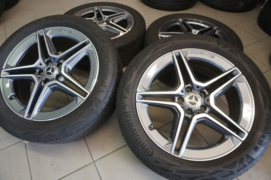 Mercedes GLA H247 GLB X247 Jantes alu TOP AMG Pneus été 235 50 R19 pouces 7mm