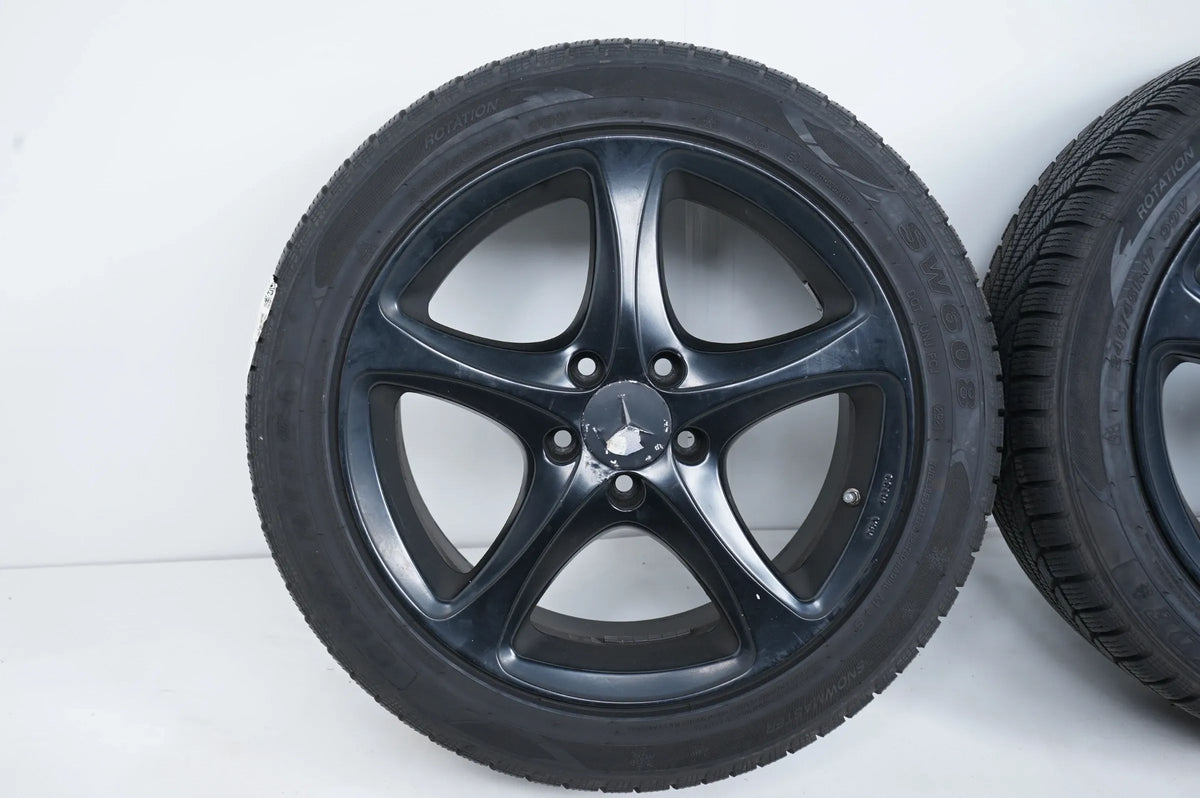 Mercedes E Klasse W212 Winterräder Winterreifen 245 45 17 Zoll Detailansicht 3