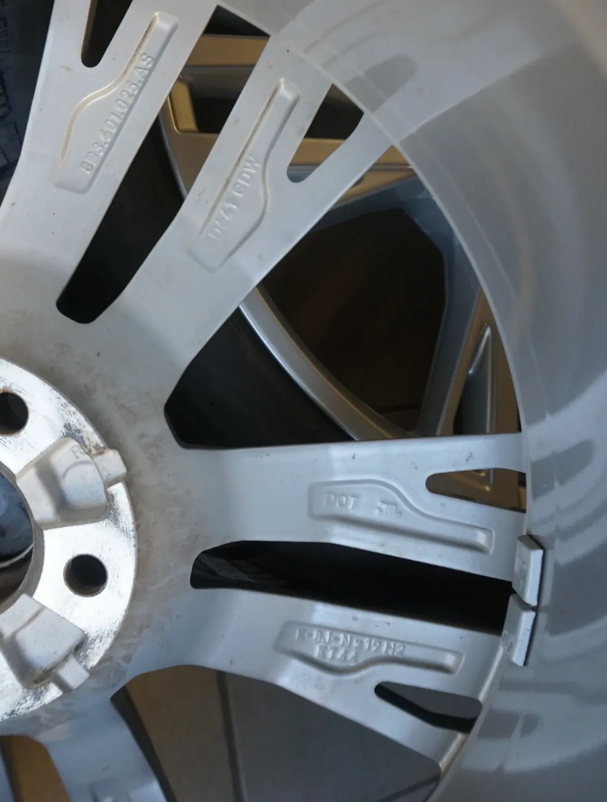 Original Audi A5 B10 FU jantes alu roues hiver pneus hiver 245 40 R19 2024 7,5mm Vue détaillée 7