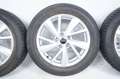 Comme neuf Audi Q2 81A roues hiver pneus hiver 215 55 17 pouces 8mm 81A601025C