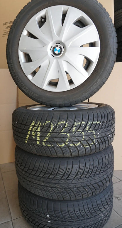 Original BMW Série 1 F40 Série 2 F44 jantes roues hiver pneus hiver 205 55 R16 7mm