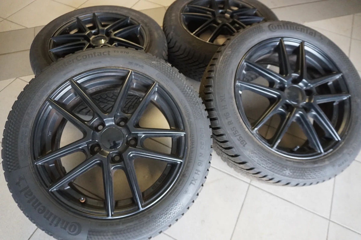 Mini Cooper one F55 F56 Alufelgen Winterräder Winterreifen 195 55 R16 2024 8mm