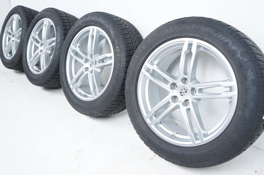 Original Porsche Macan jantes alu roues hiver pneus hiver 19 pouces