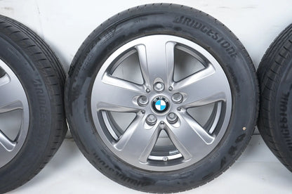 Original BMW 1er F40 2er F44 Alufelgen Winterräder mit neuen Winterreifen 205 55 R16
