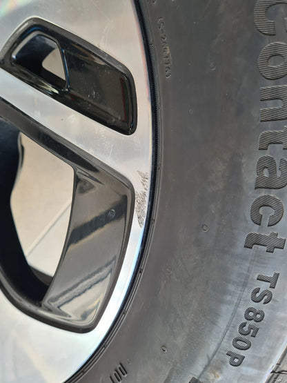 Original Mercedes GLC X254 Alufelgen TOP Winterräder Winterreifen 235 60 R18 8mm