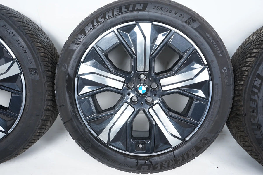 BMW iX i20 vinterdæk vinterhjul 255 50 21 tommer 1011 5A41F90