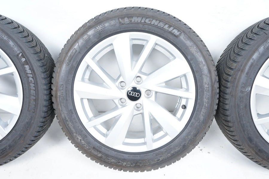 Audi Q2 81A Allwetterräder mit neuen Allwetterreifen 215 55 17 Zoll 81A601025C