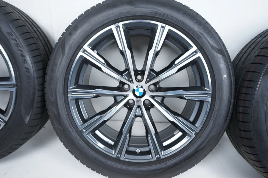 Neu BMW X5 X6 G05 G06  Sommerreifen Sommerräder 20 Zoll M740 8071996 8071997