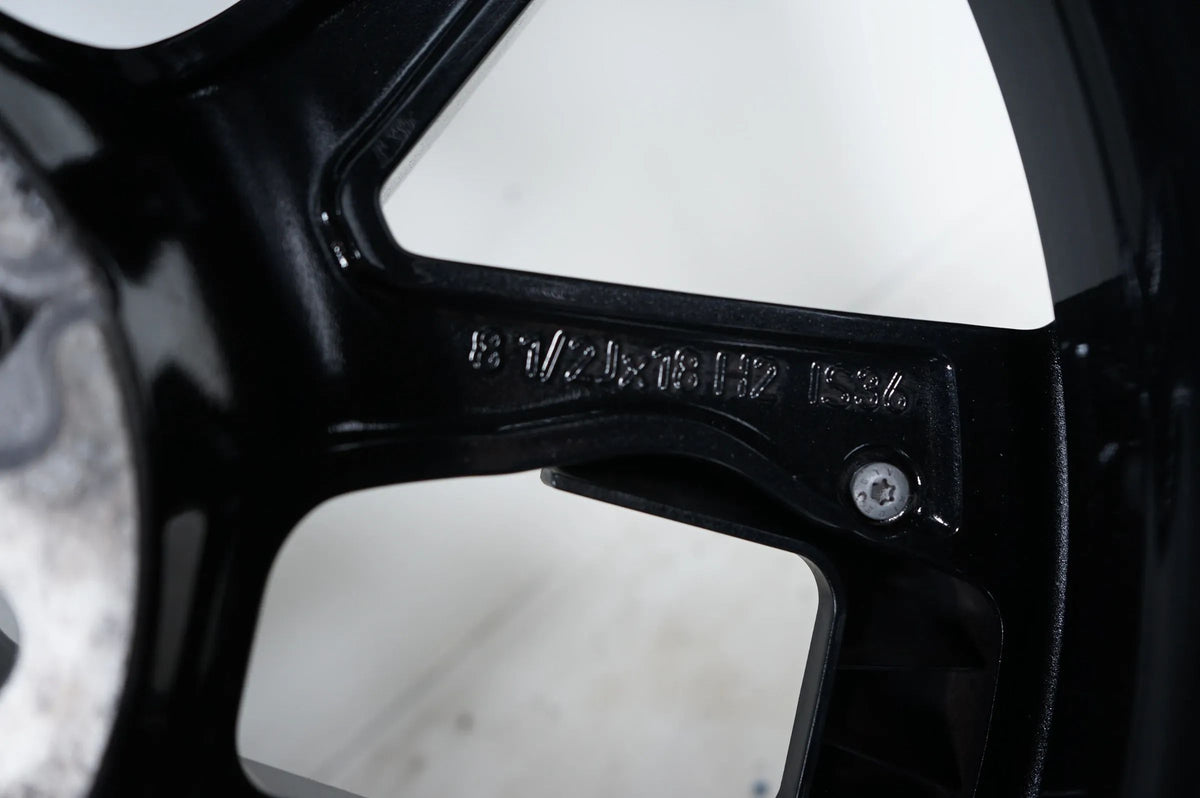 BMW 4-serie i4 G26 vinterhjul vinterdæk 245 45 18 tommer M858 Detaljevisning 20