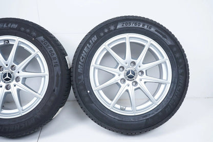 Roues et pneus hiver 16 pouces pour Mercedes Classe AB W177 W247