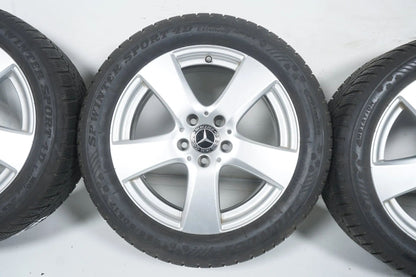 Mercedes C-Class W205 winter tires/wheels 225/50/17 inch