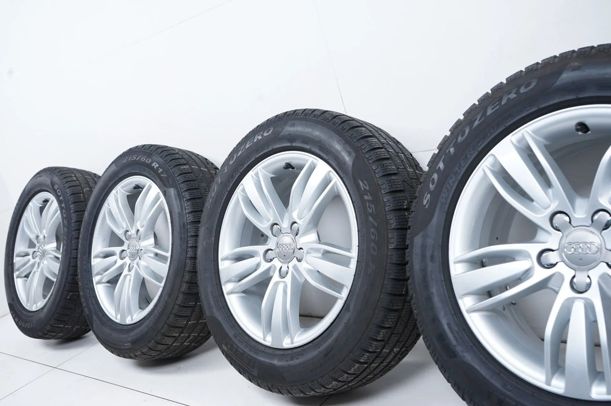 Audi Q3 8U Winterreifen Winterräder 215 60 17 Zoll 8U0601025E Detailansicht 8