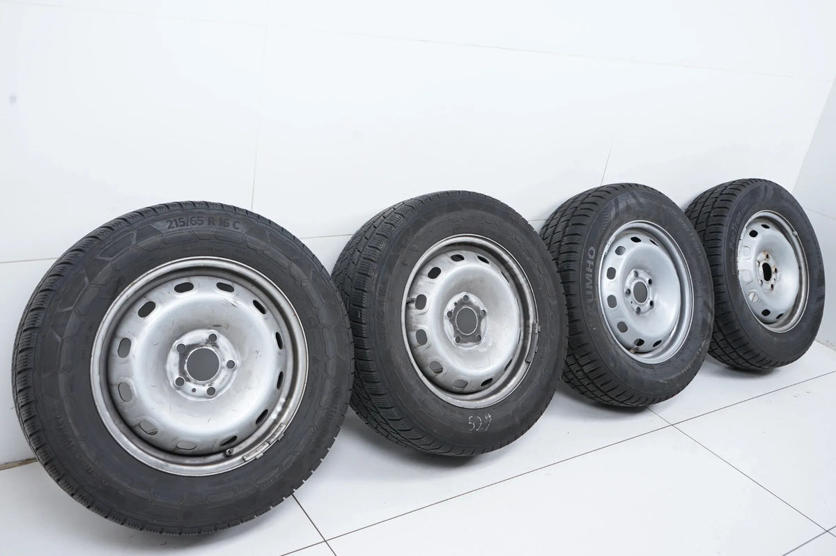 VW Transporter T5 T6 winter tires/wheels 215/65/16 inch Detailansicht 2