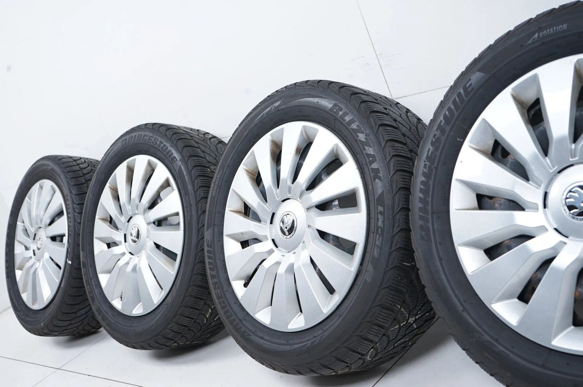 Skoda Octavia 3 Winterreifen Winterräder 205 55 16 Zoll Detailansicht 8