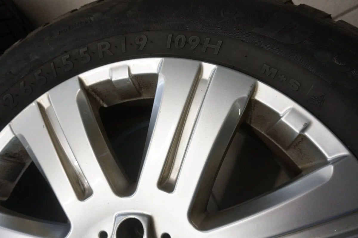 Original Mercedes GL X164 Alloy Wheels Winter Wheels Winter Tires 265 55 R19 Inch 6mm Detailansicht 4