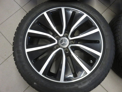 Jantes alu originales Mercedes CLS C257 W257 roues hiver pneus hiver 245 45 R18
