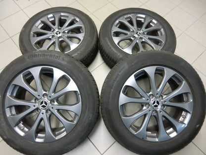 Cerchi in lega originali Mercedes GLC X253 C253 da 18 pollici, pneumatici invernali, ruote invernali 6 mm