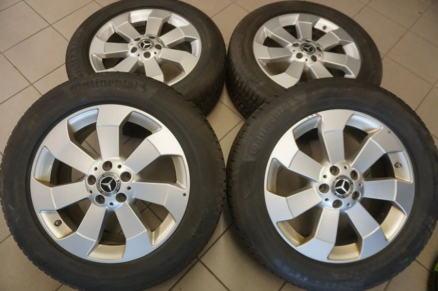 Original Mercedes ML GLE W166 Alloy Wheels Winter Wheels Winter Tires 255 55 R18 Inch