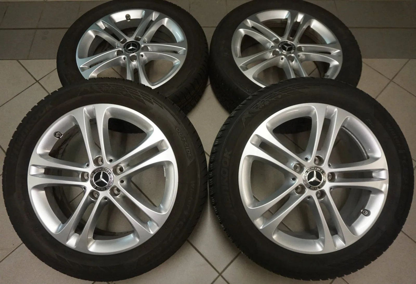 Original Mercedes A B Klasse W177 W247 GLA GLB X247 CLA 17 Zoll Alufelgen