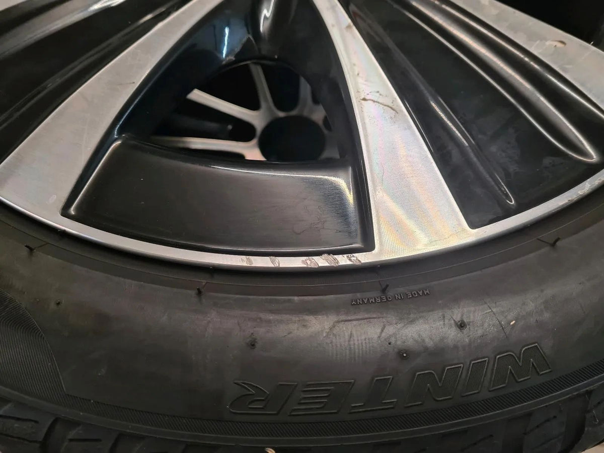 Mercedes Classe E W213 S213 Hybride E300de 300e Jantes alu Roues complètes hiver Pneus hiver Vue détaillée 2