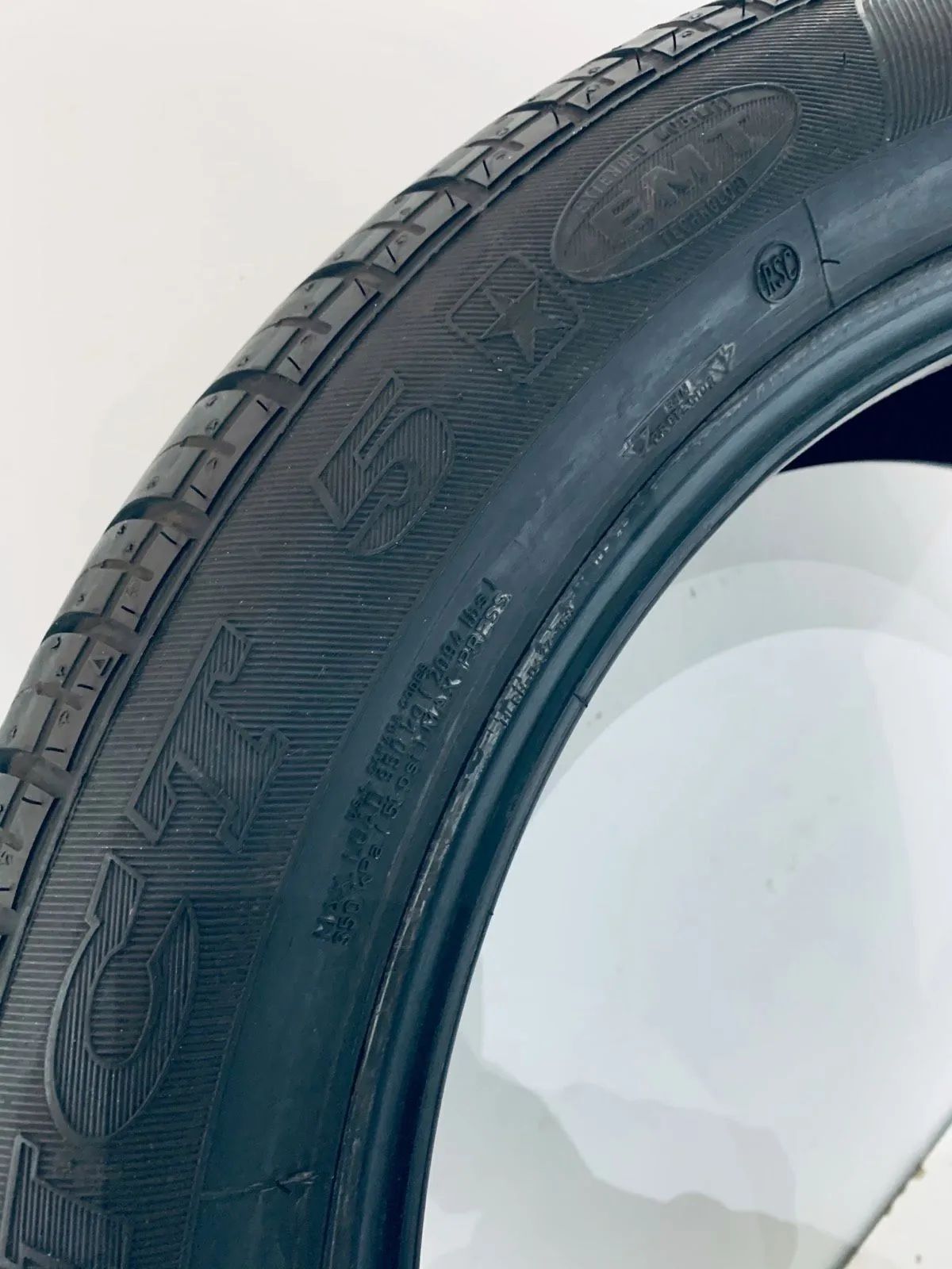 2 X 255 50 R21 106W Sommerreifen Goodyear Eagle NCT RunFlat 2012 8mm Detailansicht 7