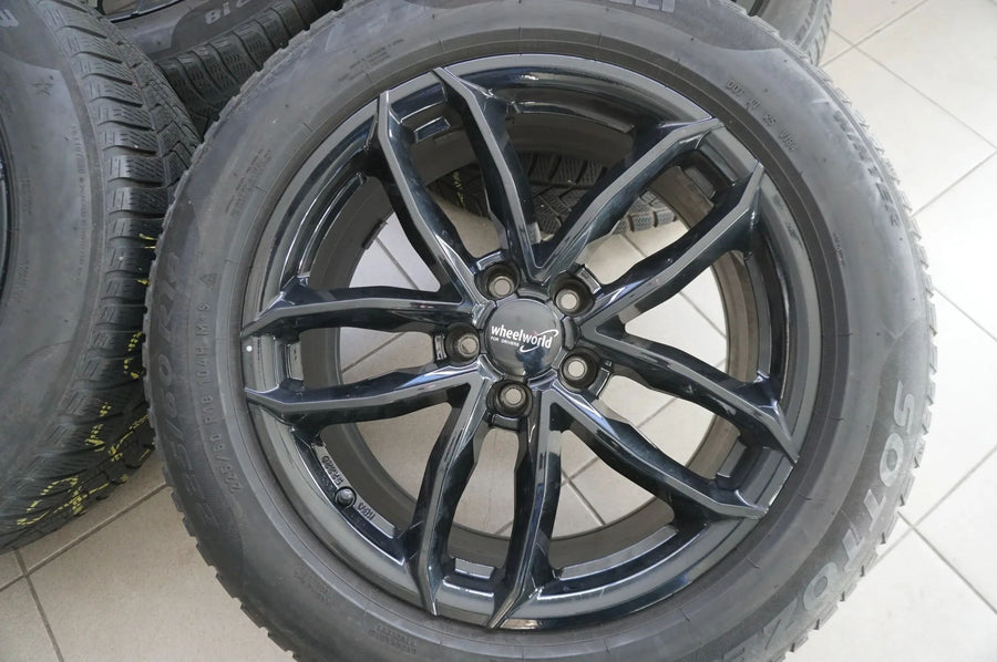 Cerchi in lega BMW X3 G01 X4 G02, ruote invernali, pneumatici invernali 225 60 R18, 6 mm