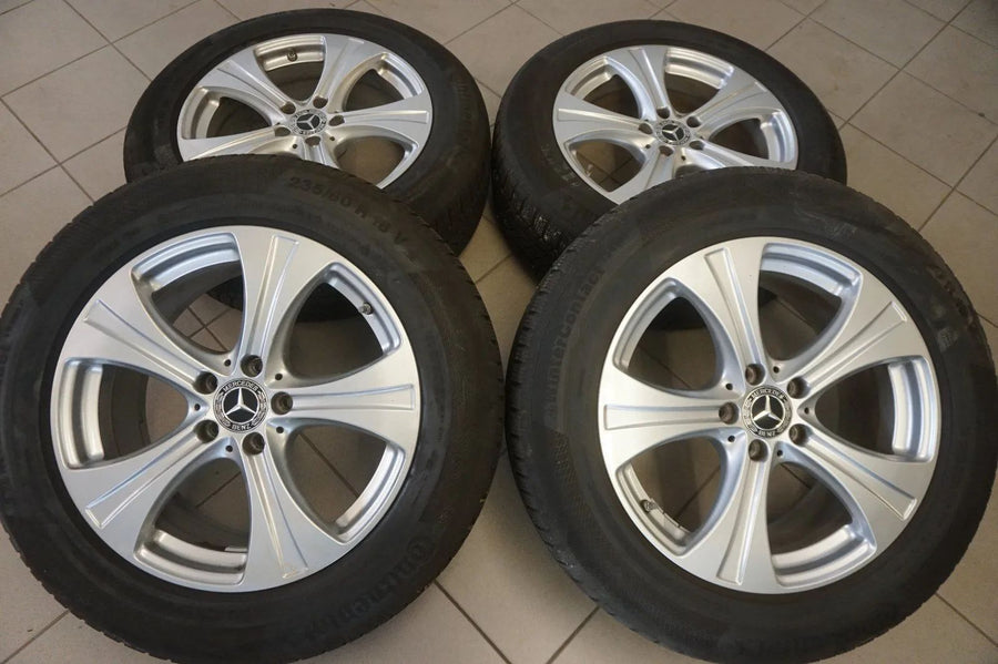 Original Mercedes GLC X253 W253 C253 Alufelgen Winterreifen 235 60 R18 Zoll 6mm