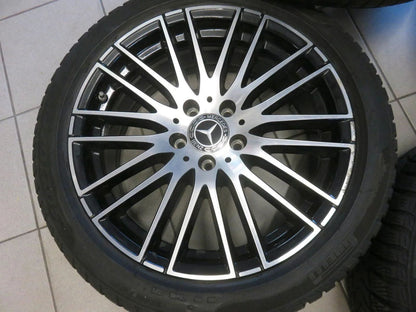 Original Mercedes C-Class W206 S206 Alloy Wheels Winter Tires 225 45 R18 Inch 6mm