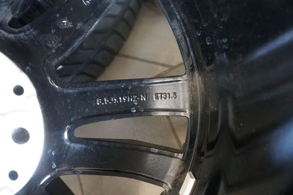 Original Mercedes S-Class W223 V223 19 Inch Alloy Wheels Winter Wheels Winter Tires Detailansicht 8
