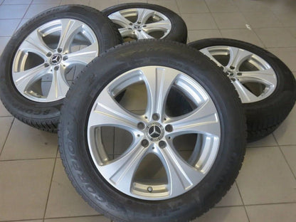 Cerchi in lega originali Mercedes GLC X253 C253 da 18 pollici, ruote complete invernali, pneumatici invernali 6mm