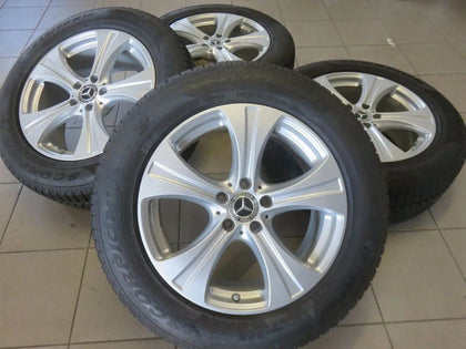 Cerchi in lega originali Mercedes GLC X253 C253 da 18 pollici, ruote complete invernali, pneumatici invernali 6mm