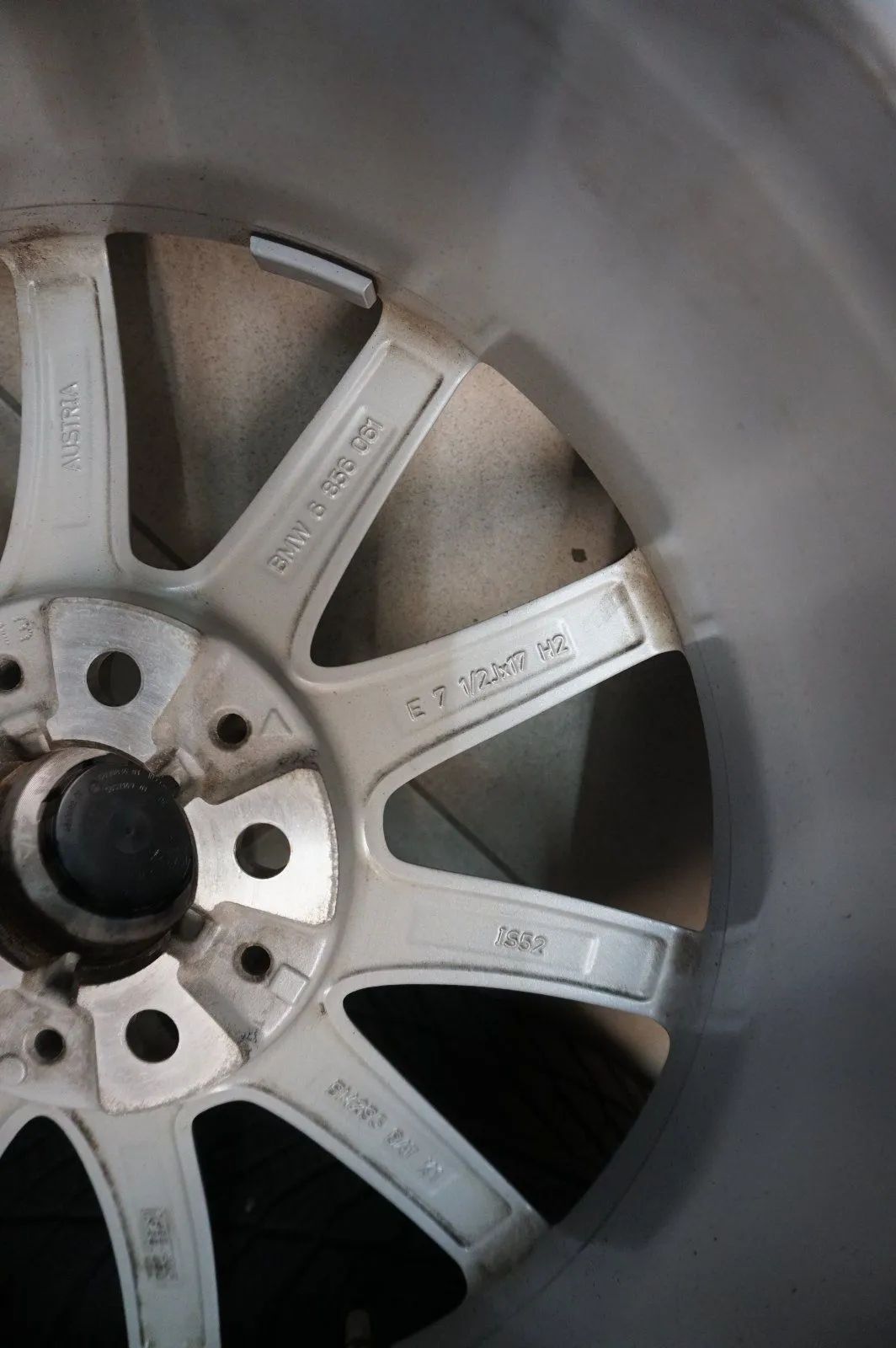 Hliníková kola BMW X1 F48 X2, zimní kola a zimní pneumatiky 225 55 R17, 7 mm Detailní zobrazení 6