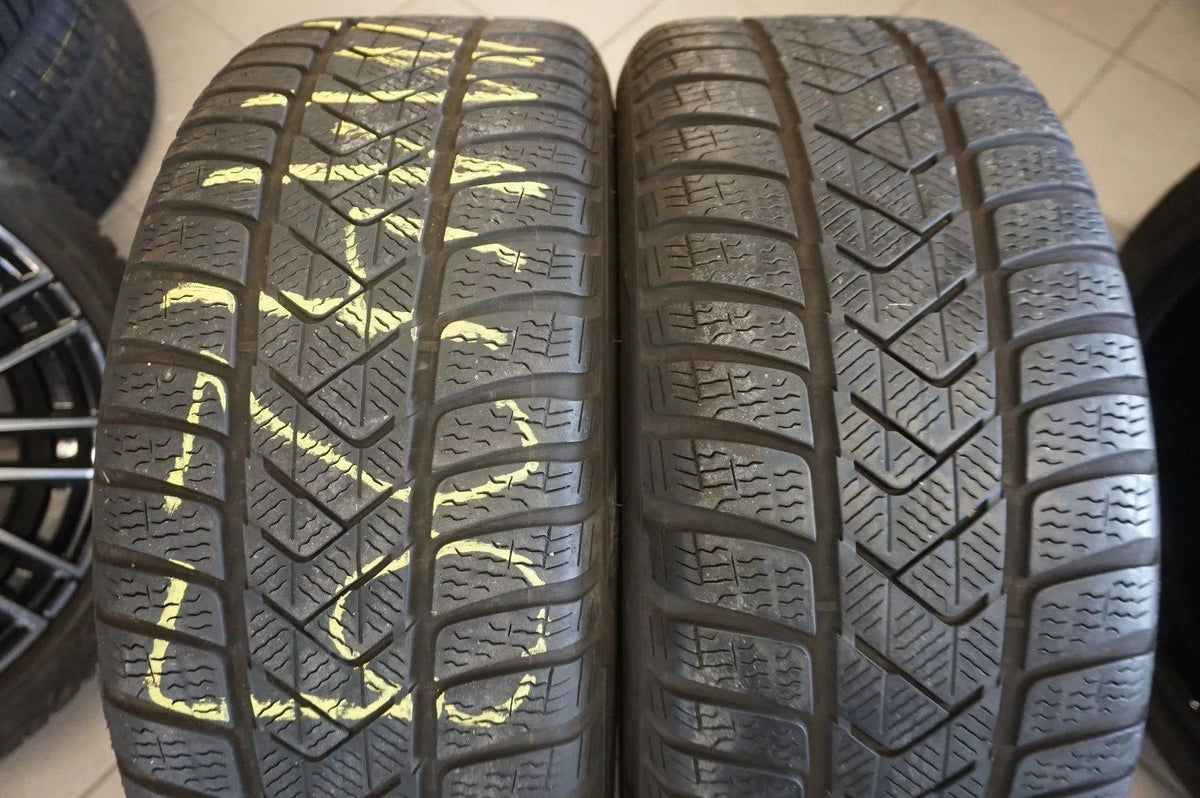 Original Mercedes C-Klasse W206 S206 18 Zoll Alufelgen Winterräder Winterreifen Detailansicht 10