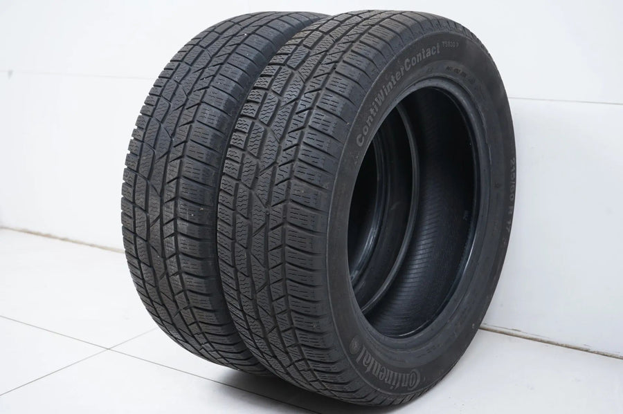 2 x Winterreifen Continental 215 60 17 Zoll DOT19 ca.5mm MO