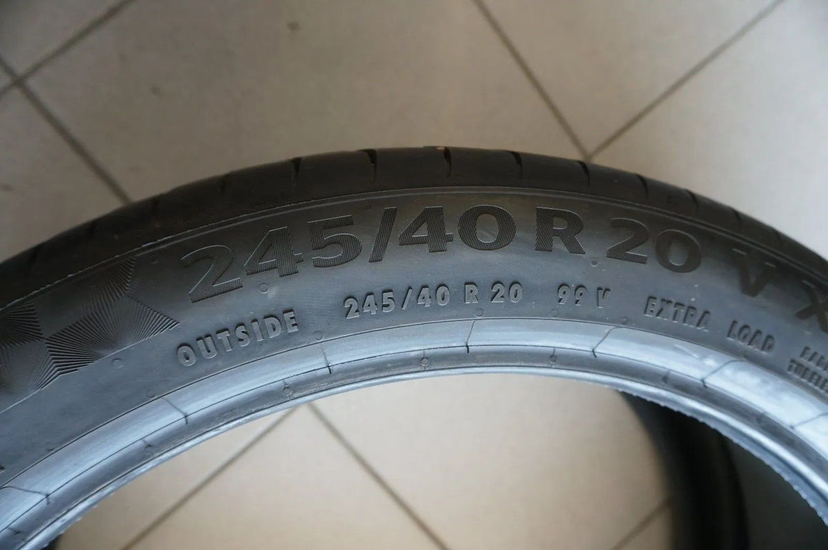 2 X 245 40 R20 99V Pneus été Continental PremiumContact 6 6,5mm Detailansicht 4