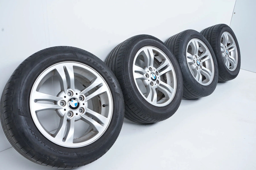 Original BMW X3 E83 Alloy Wheels Summer Tires Summer Wheels 235 55 R 17 Inch