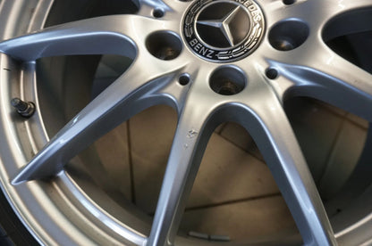 Mercedes Classe A W176 CLA C117 Jantes alliage Roues hiver Pneus hiver 205 50 R17