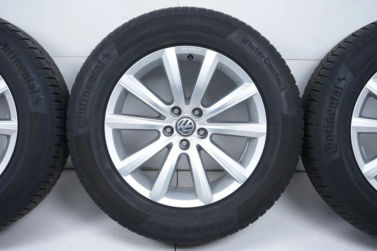 VW Volkswagen Touareg 3 winter tires winter wheels 255 60 18 inch Detailansicht 5