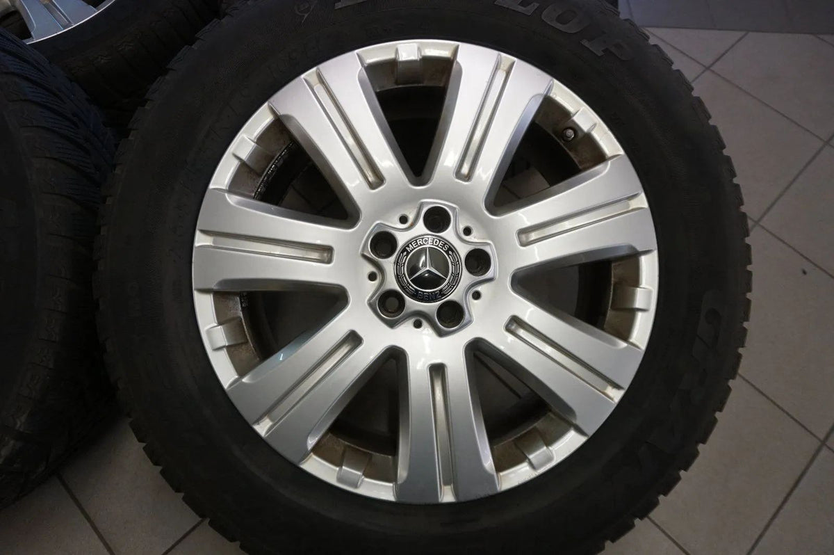 Original Mercedes GL X164 Alloy Wheels Winter Wheels Winter Tires 265 55 R19 Inch 6mm Detailansicht 3