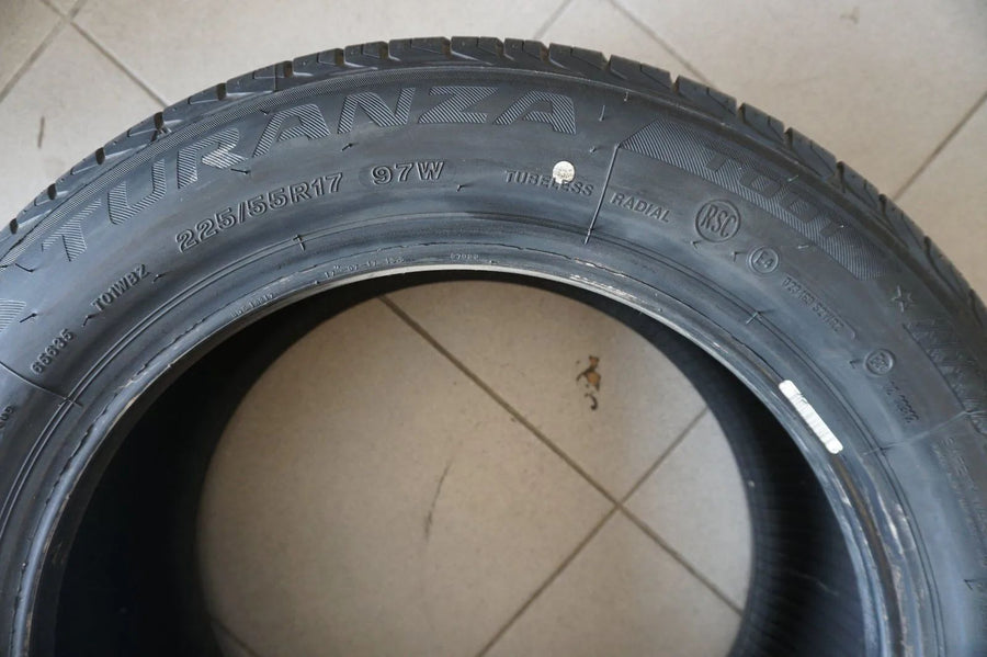 1 X 225 55 R17 97W Sommerreifen Bridgestone Turanza T001 * RSC RFT 2017 7mm