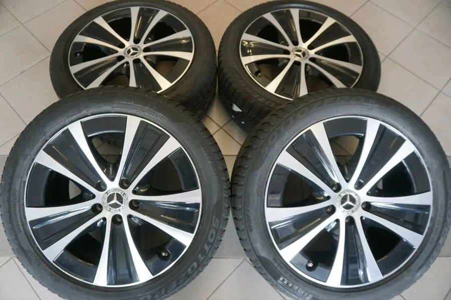 Mercedes Classe E W213 S213 Hybride E300de 300e Jantes alu Roues complètes hiver Pneus hiver