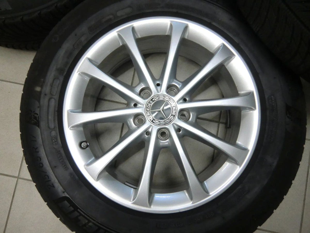 Jantes en aluminium d'origine Mercedes GLA H247 GLB X247 Roues complètes hiver Pneus hiver 6mm Detailansicht 5