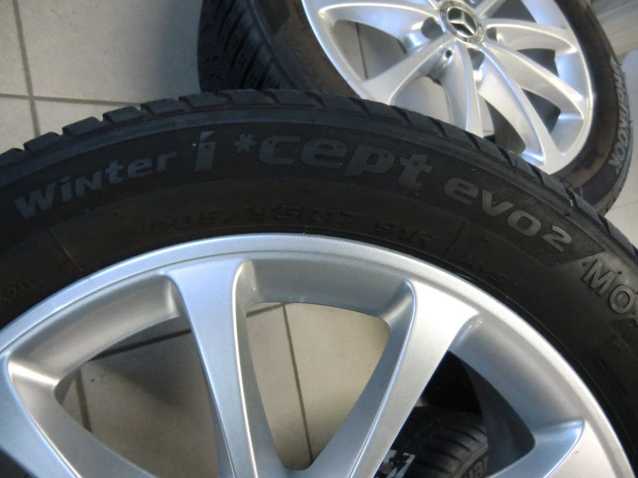 Originele Mercedes A-Klasse W177 B-Klasse W247 CLA 17 inch lichtmetalen velgen winterbanden