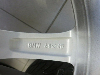 Jantes alliage d'origine BMW Série 5 G30 G31 17 pouces 631 6863417 Jantes complètes hiver Pneus hiver